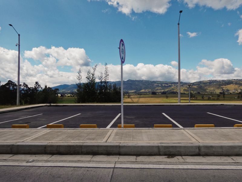 Parking Lot Blacktopping detail